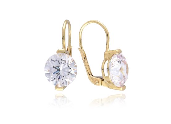 MOISS náušnice ze žlutého zlata