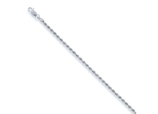 MOISS stříbrný řetízek ROPE CHAIN