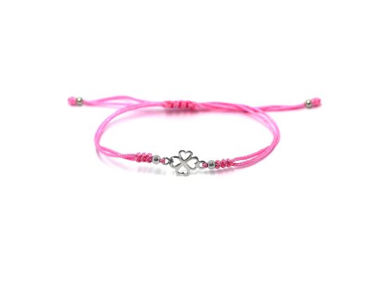 MOISS provázkový náramek ČTYŘLÍSTEK