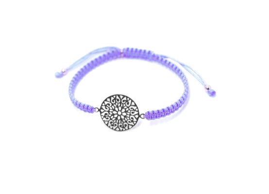 MOISS provázkový náramek KVĚTINA