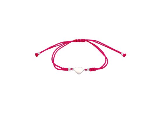MOISS provázkový náramek SRDCE
