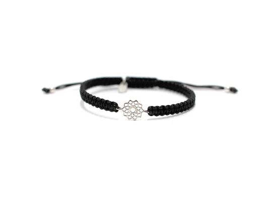 MOISS provázkový náramek KVĚTINA