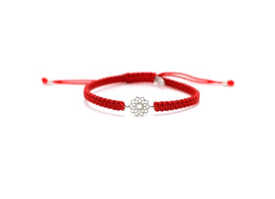 MOISS provázkový náramek KVĚTINA
