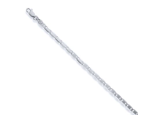 MOISS stříbrný řetízek VALENTINO