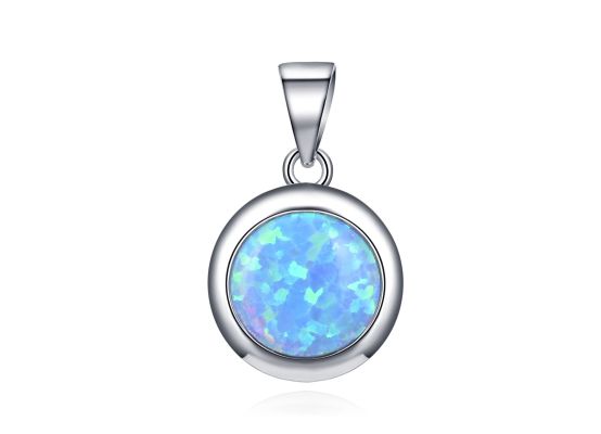 MOISS stříbrný přívěsek OPÁL