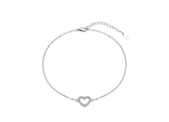 MOISS stříbrný náramek na nohu