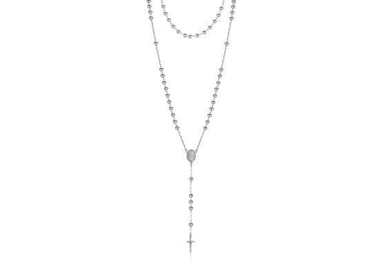 MOISS stříbrný náhrdelník KŘÍŽEK