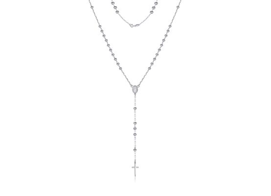 MOISS stříbrný náhrdelník KŘÍŽ