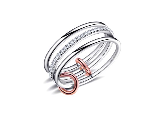 MOISS stříbrný prsten