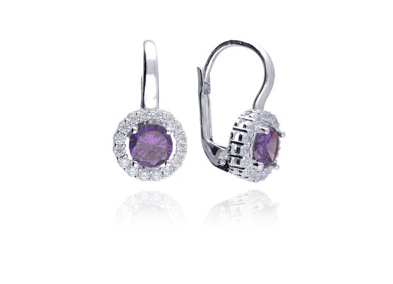 MOISS náušnice z bílého zlata