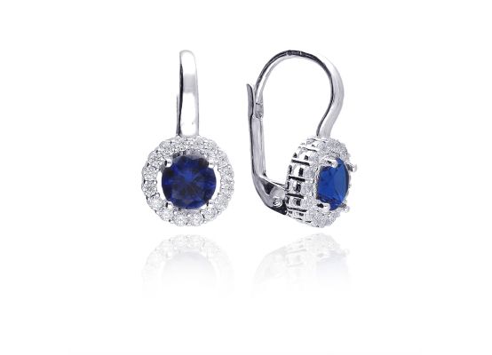 MOISS náušnice z bílého zlata