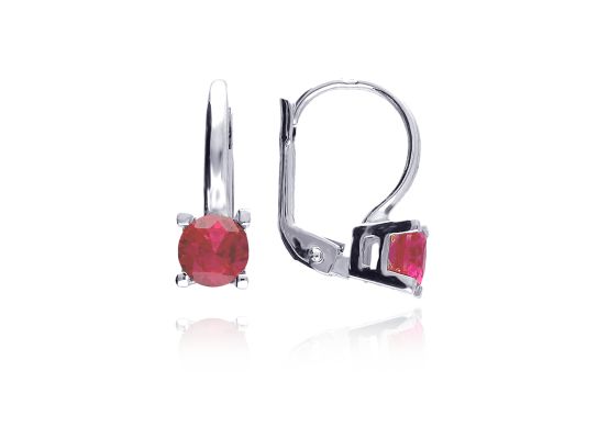 MOISS náušnice z bílého zlata