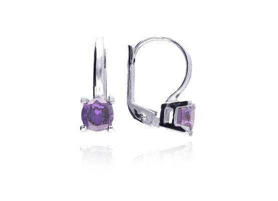 MOISS náušnice z bílého zlata