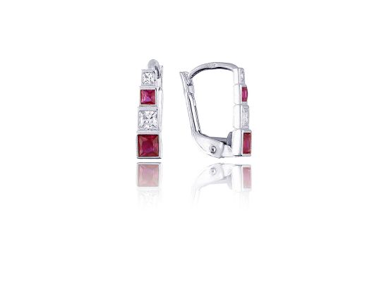 MOISS náušnice z bílého zlata