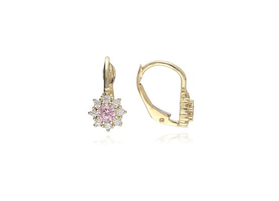 MOISS dětské náušnice ze žlutého zlata