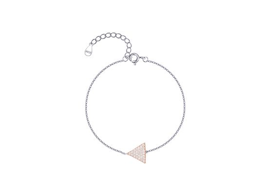 MOISS stříbrný náramek na nohu ROSE