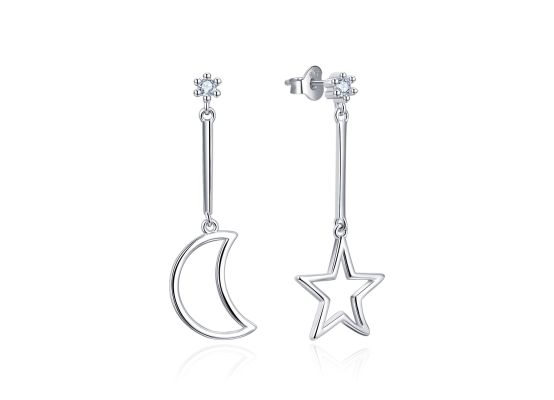 MOISS stříbrné náušnice