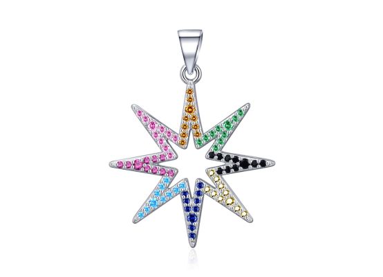 MOISS stříbrný přívěsek HVĚZDA