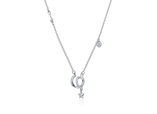MOISS stříbrný náhrdelník HVĚZDA