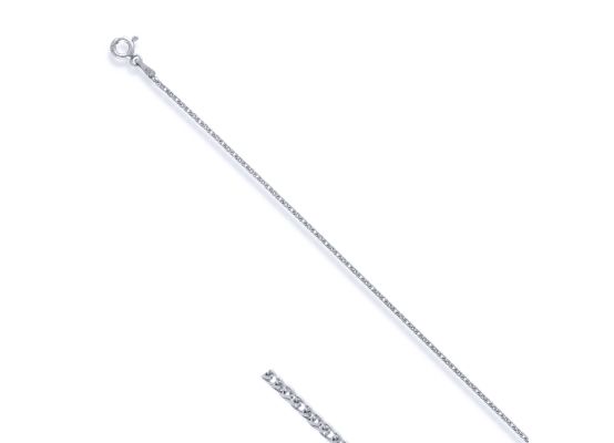 MOISS stříbrný řetízek SPIGA