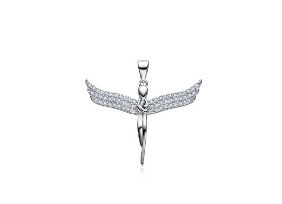 MOISS stříbrný přívěsek ANDĚL