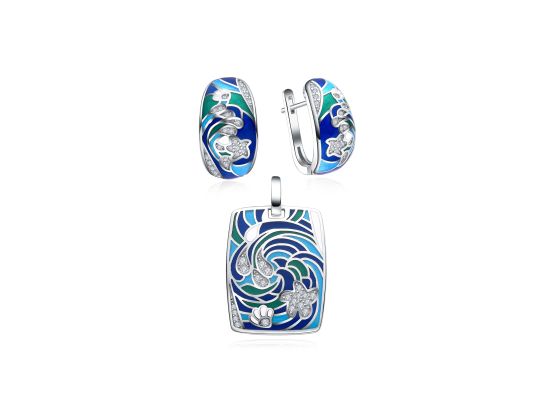 MOISS stříbrná sada SMALT