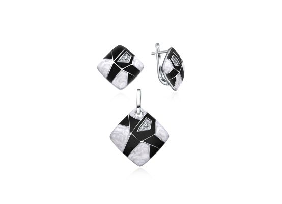 MOISS stříbrná sada SMALT