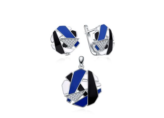 MOISS stříbrná sada SMALT