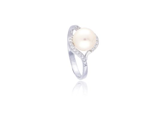 MOISS prsten z bílého zlata