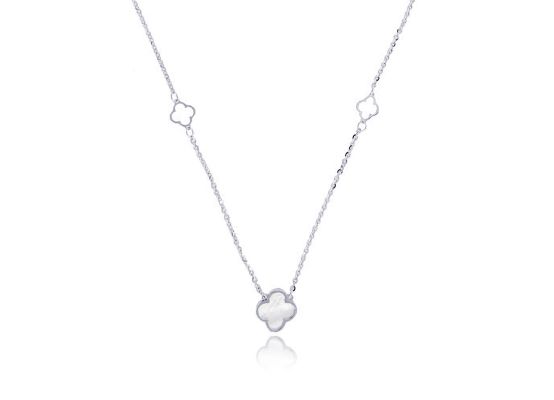 MOISS náhrdelník z bílého zlata