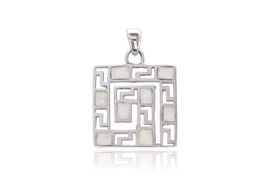 MOISS stříbrný přívěsek OPÁL