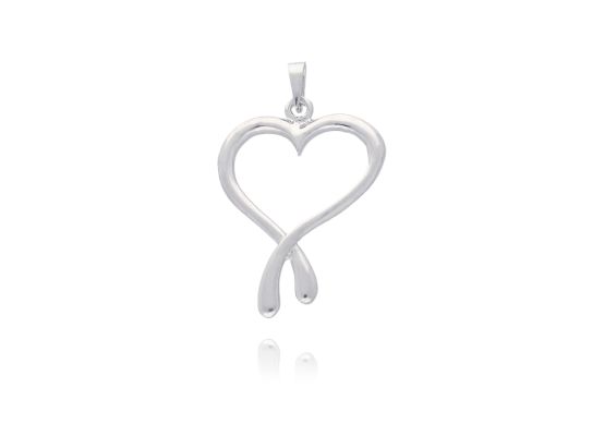 MOISS stříbrný přívěsek SRDCE