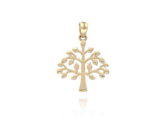 MOISS přívěsek ze žlutého zlata STROM