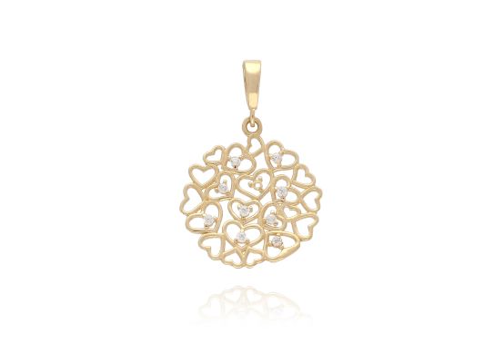 MOISS přívěsek ze žlutého zlata