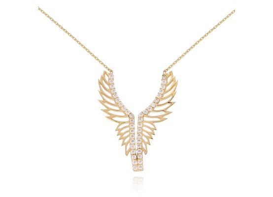 MOISS náhrdelník ze žlutého zlata