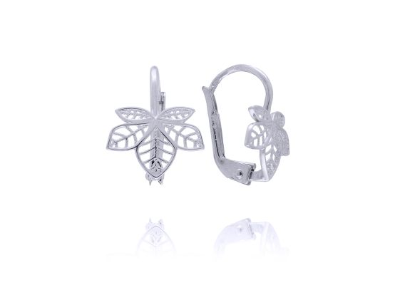 MOISS náušnice z bílého zlata