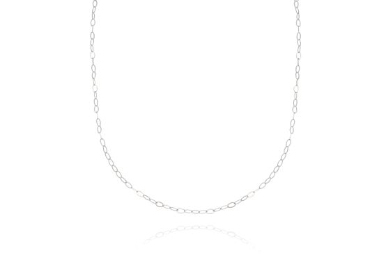 MOISS stříbrný řetízek ROLO OVALE