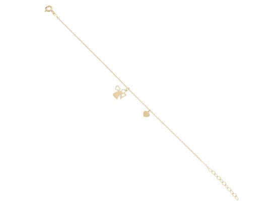 MOISS náramek ze žlutého zlata ANDĚL