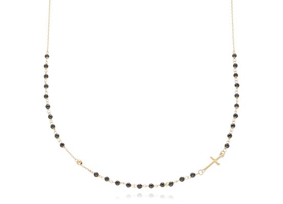 MOISSS náhrdelník ze žlutého zlata