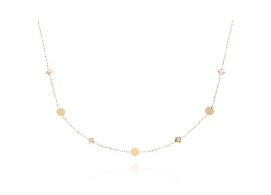 MOISS náhrdelník ze žlutého zlata