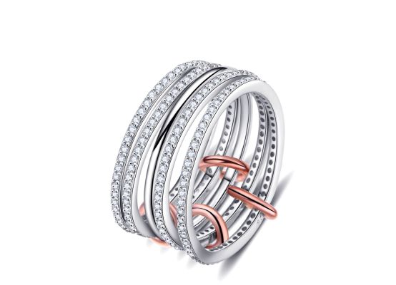 MOISS stříbrný prsten