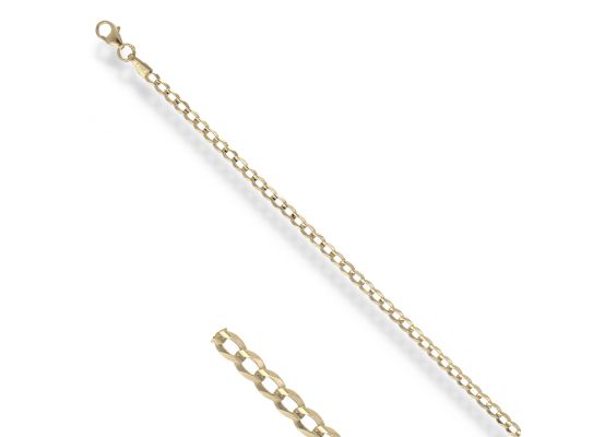 MOISS řetízek ze žlutého zlata PANCER