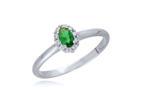 MOISS prsten z bílého zlata