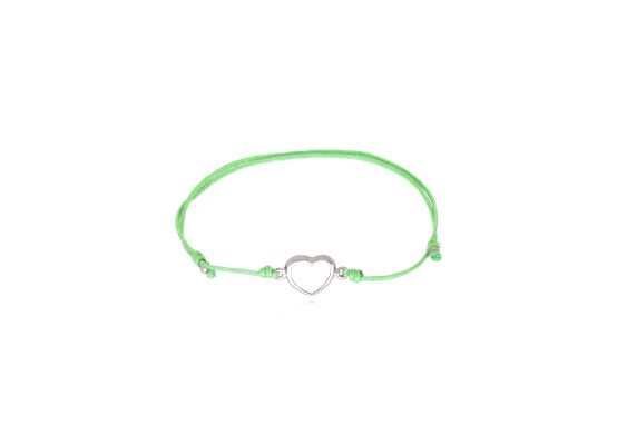 MOISS provázkový náramek SRDCE