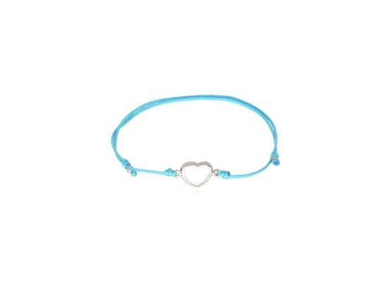 MOISS provázkový náramek SRDCE