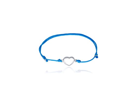 MOISS provázkový náramek SRDCE