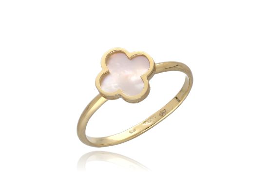 MOISS prsten ze žlutého zlata