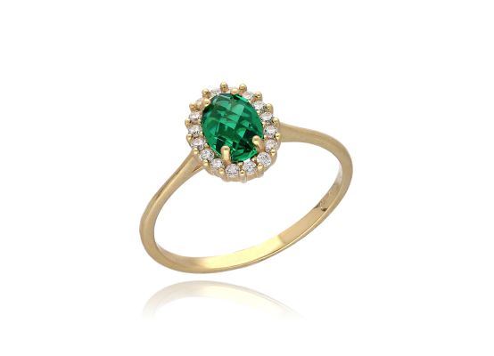 MOISS prsten ze žlutého zlata