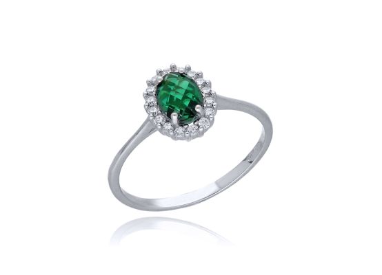 MOISS prsten z bílého zlata