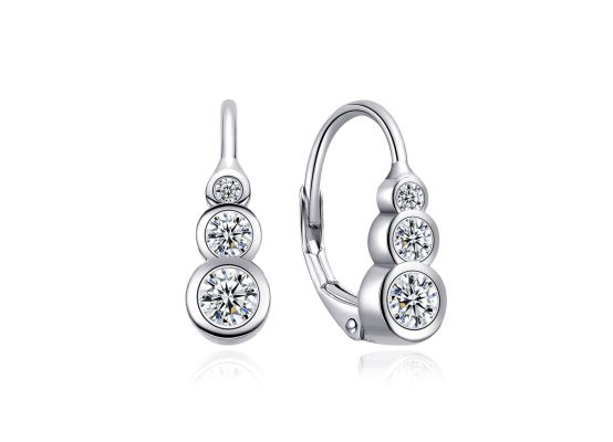 MOISS stříbrné náušnice